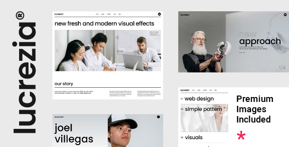 Lucrezia – Creative Agency WordPress Theme