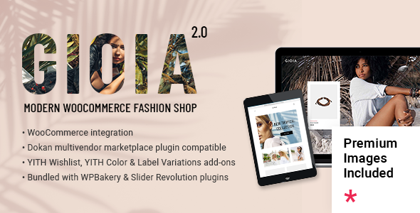Gioia – Modern Fashion Shop WordPress Theme
