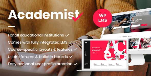 Academist – Education & Learning Management System WordPress Theme