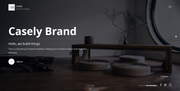 Casely – Creative Website Template for Agency, Business and Portfolio