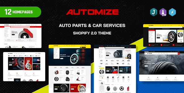 Automize – Auto Parts & Car Services Shopify Theme