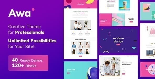 Portfolio Awa – WordPress Theme