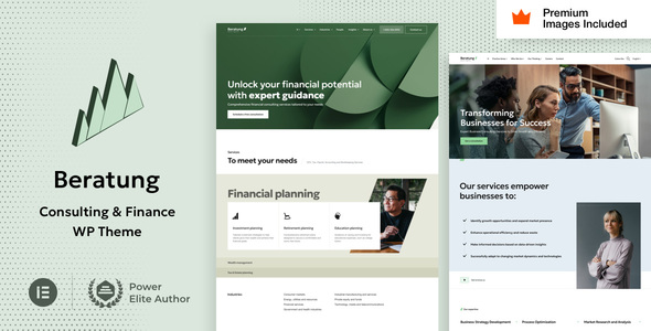 Beratung – Consulting Financial WordPress
