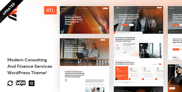Allianz – Modern Consulting & Finance WordPress Theme