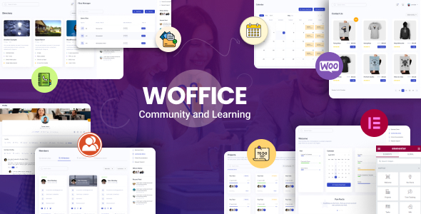 Woffice – Intranet, Extranet & Project Management WordPress Theme