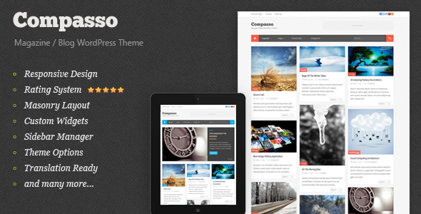 Compasso – Masonry Magazine Theme
