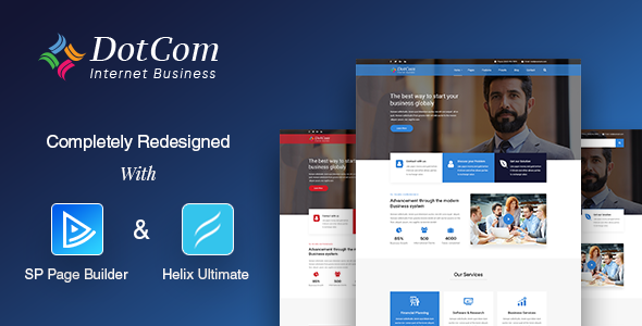DotCom – Responsive Joomla Corporate Template
