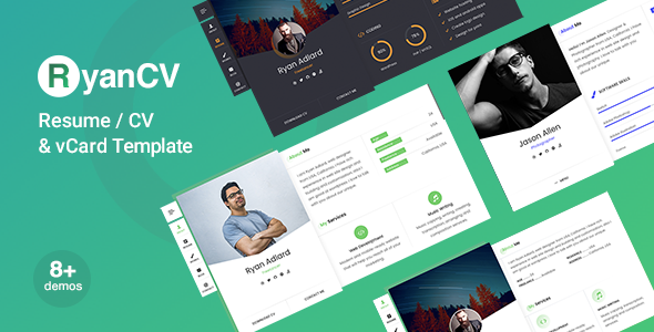 Ryan – CV Resume Template