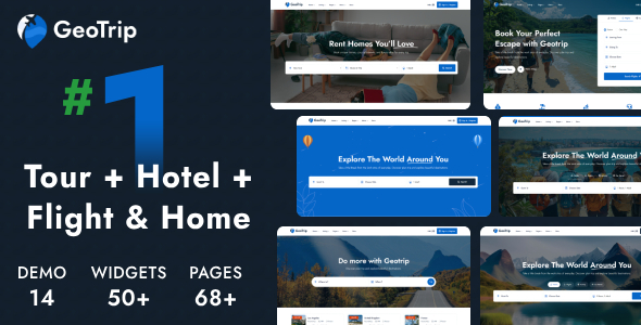 GeoTrip – Tour & Travel Agency HTML Template